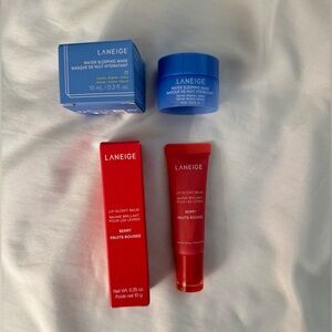 Laneige Lip Sleeping Mask & Berry Lip Balm SET! brand new! never used!